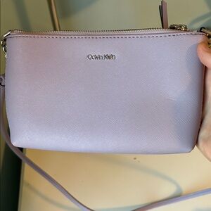 Calvin Klein Lilac Crossbody Bag